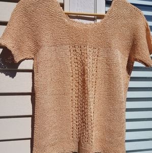 Vintage hand knit shirt